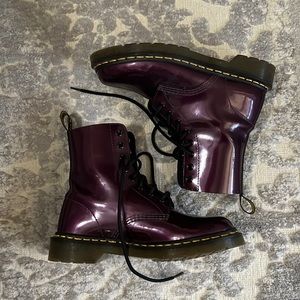 Purple Doc Martens